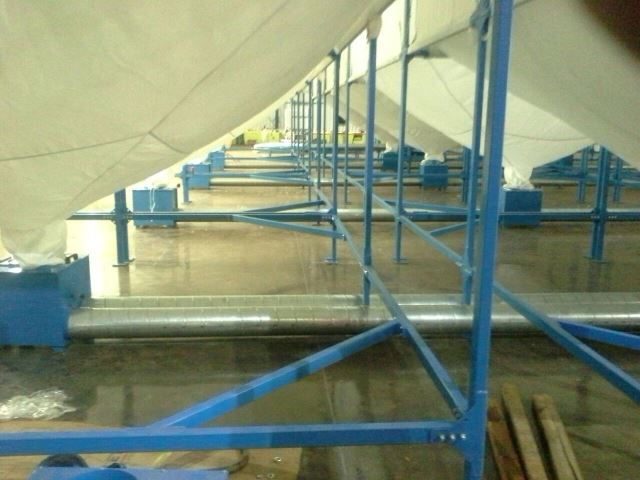 Eps aging silo system